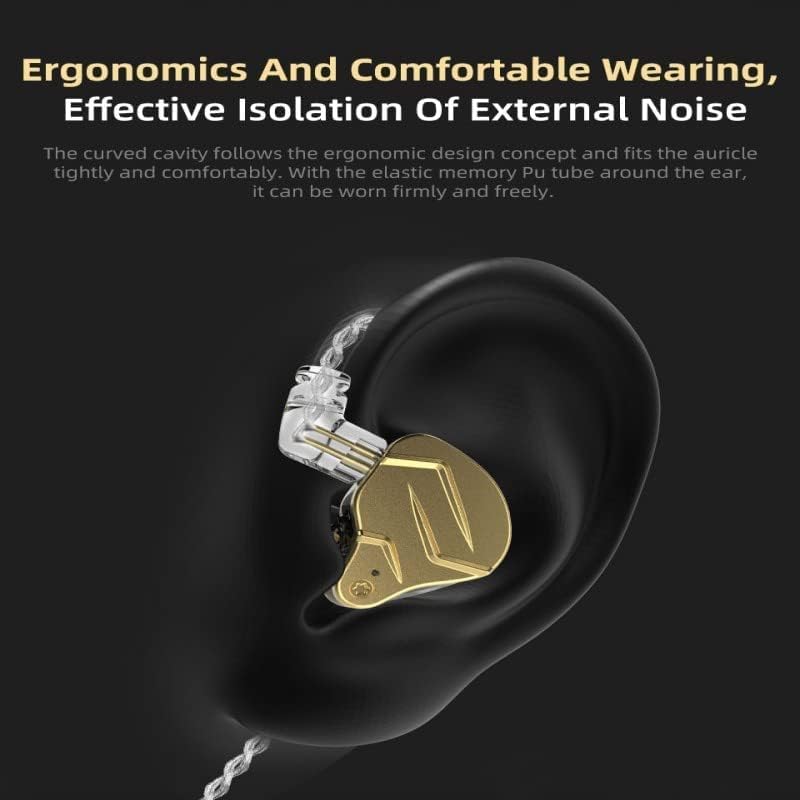 KZ ZSN PRO X up to 26 dB noise isolation in real-world use