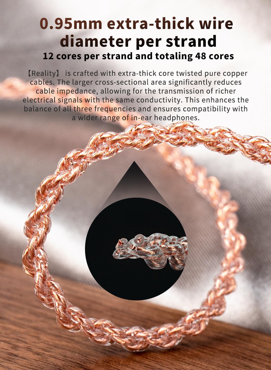 HHIFIHEAR soft ear hooks ensure secure, comfortable fit.