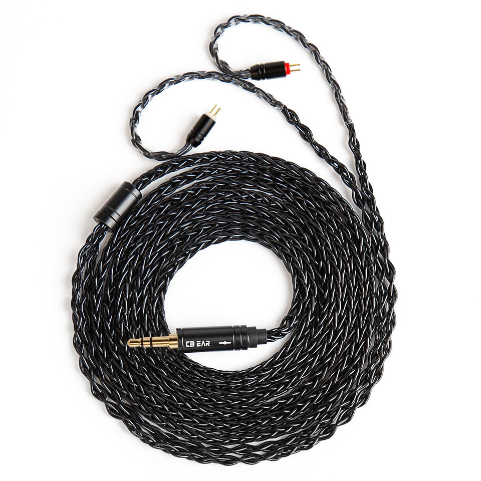 H HIFIHEAR ST12 Plus 2m IEM cable bundle for extended listening sessions