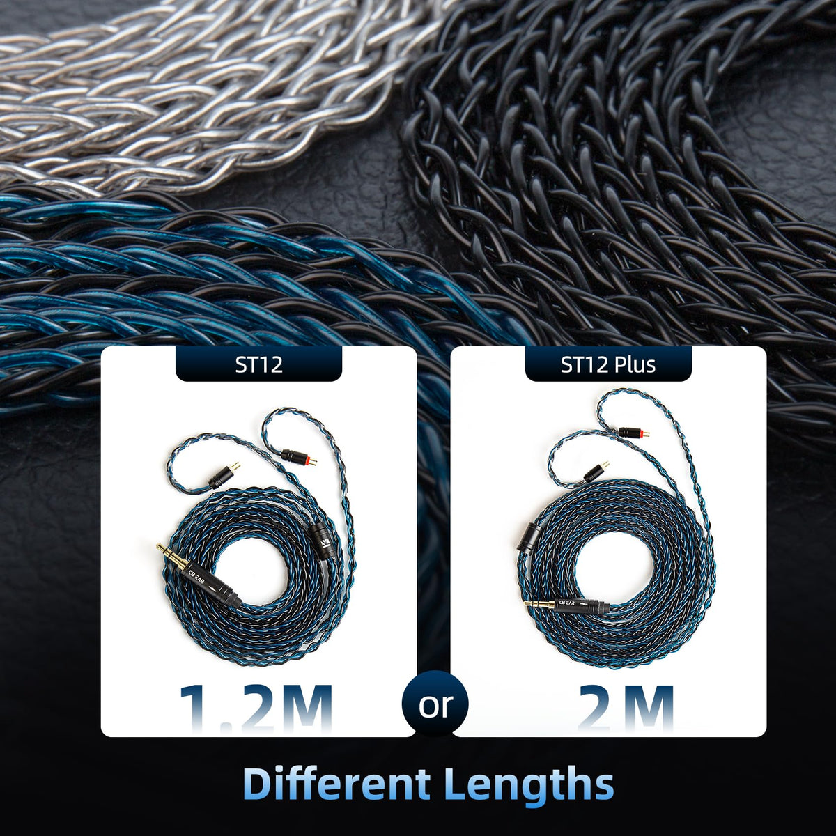 Hifihear ST12 Plus soft ear hooks for comfortable extended wear