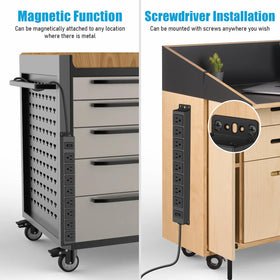 HHSOET 10ft cord and plug showing long-reach placement benefit