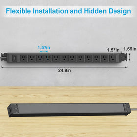HHSOET 6ft cord image highlights flexible reach to distant outlets.