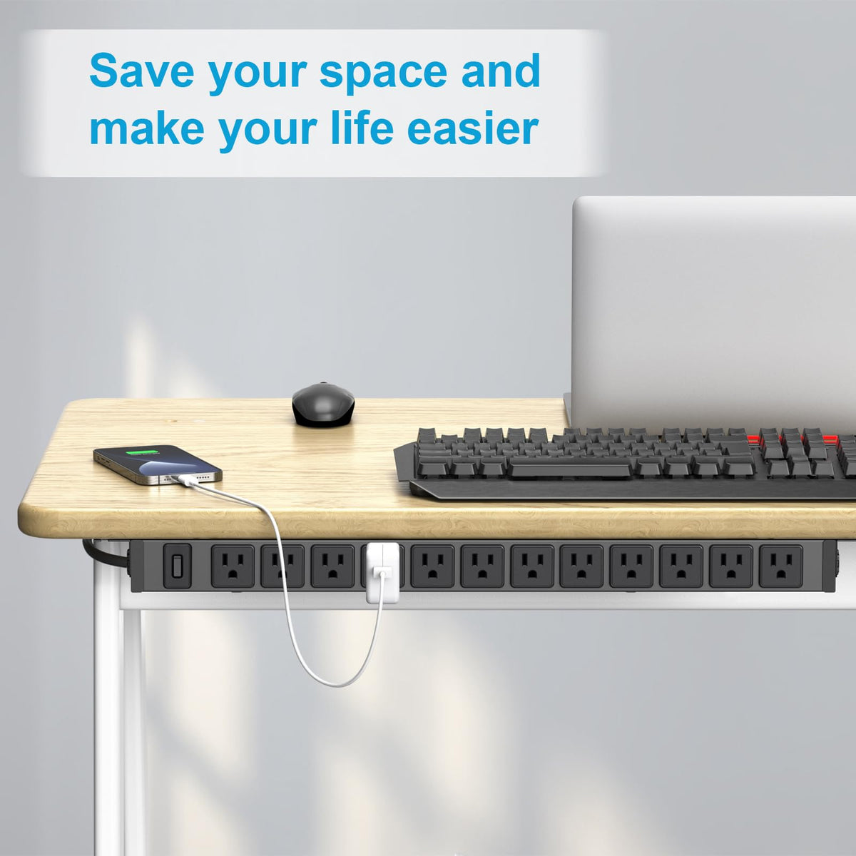 HHSOET wall mount setup shows sturdy metal housing and secure installation options.