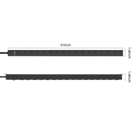 HHSOET illuminated switch and circuit breaker close-up providing easy on/off control and safety feedback