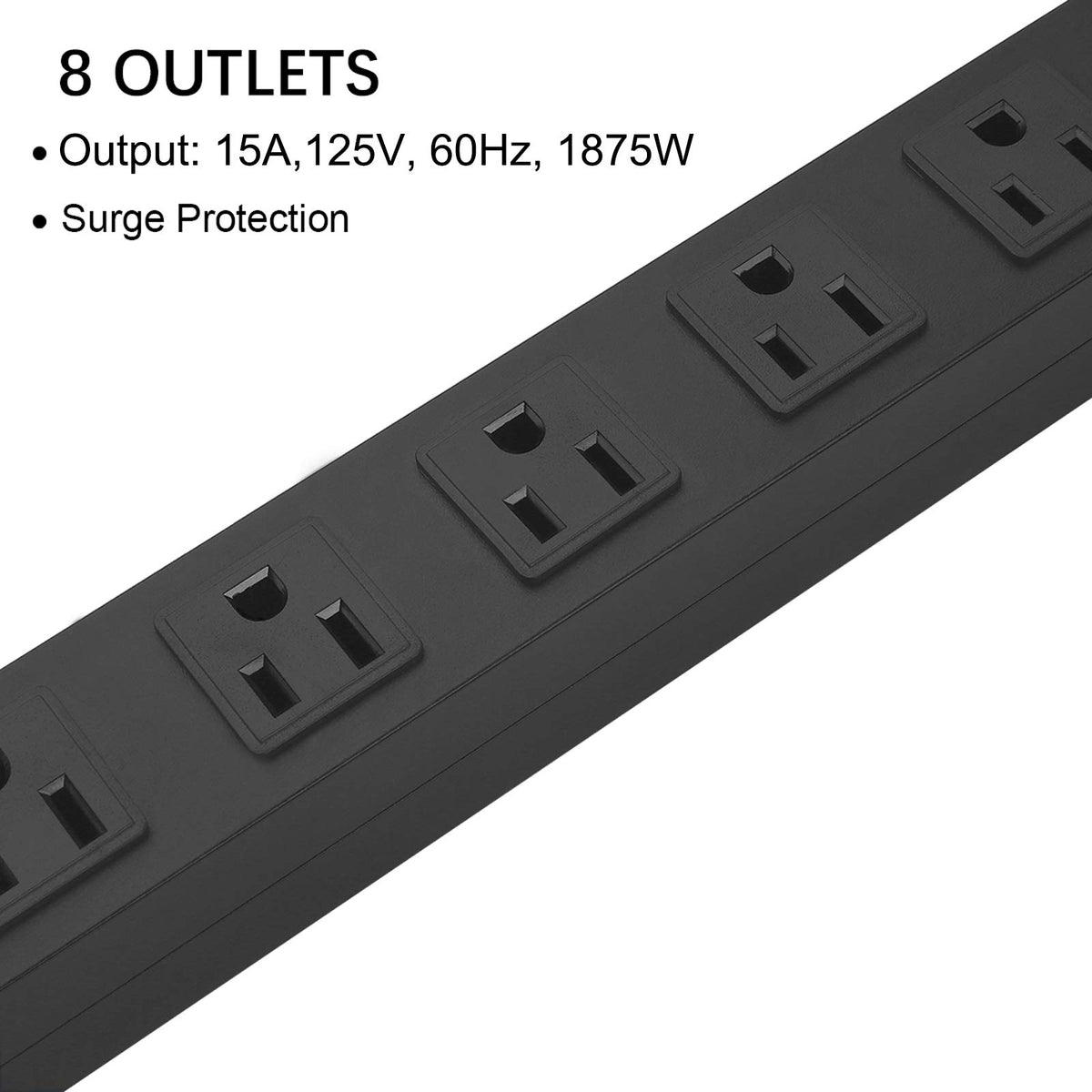 HHSOET 6ft SJT 14AWG cord and plug providing extended reach and safety