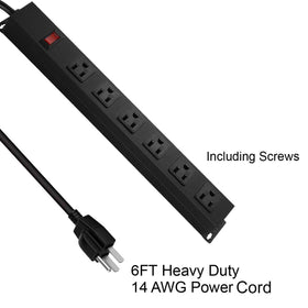HHSOET power strip with UL and CSA certification for safety compliance.