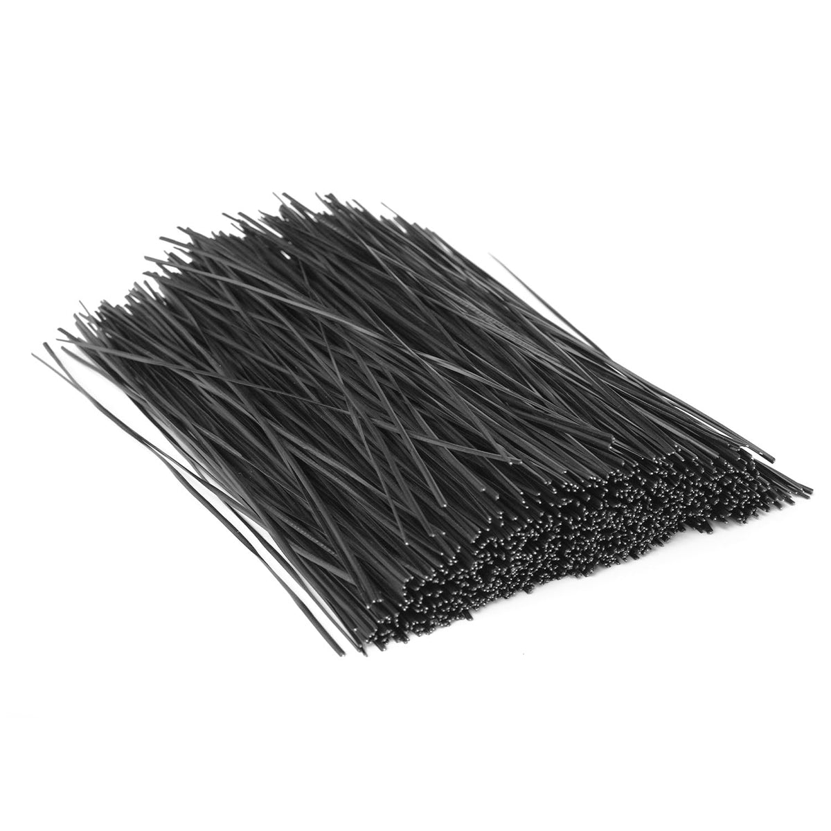 HHTHH 10-inch black cable tie with metal-core for strong cable binding.