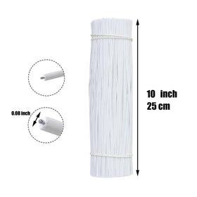 HHTHH inner metal-core twist ties with rubber coating for strength