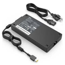 HHZ 300W front view of adapter showing compact supply and benefit of high wattage