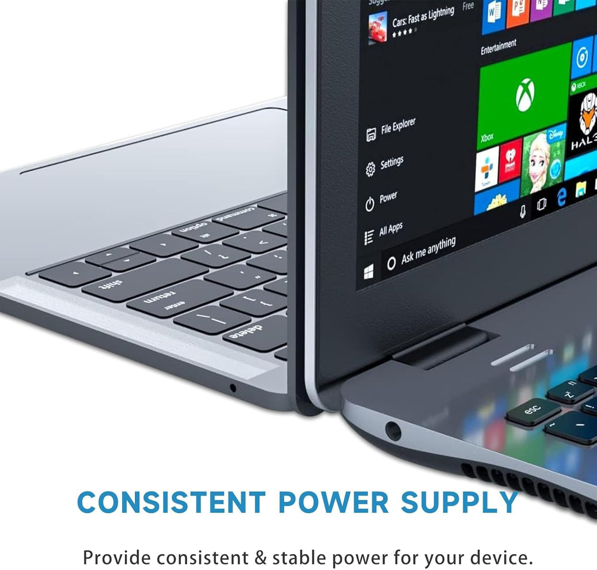 HHZ package includes power cord and adapter