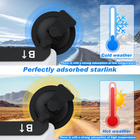Hiapix Starlink Mini roof rack compatibility for greater height and signal reach