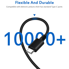 HIBBO Chromebook Charger USB-C 45W side ports for versatile charging