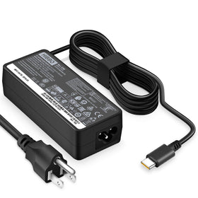 HIBBO Lenovo USB-C 65W charger front view for travel-ready power