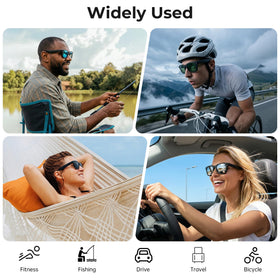 HiBloks easy clip-on install for Ray-Ban Meta Wayfarer Gen 2 quick tool-free setup