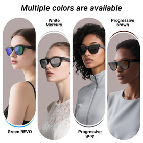 HiBloks Ray-Ban Skyler clip-on polarized lens improves night driving visibility.