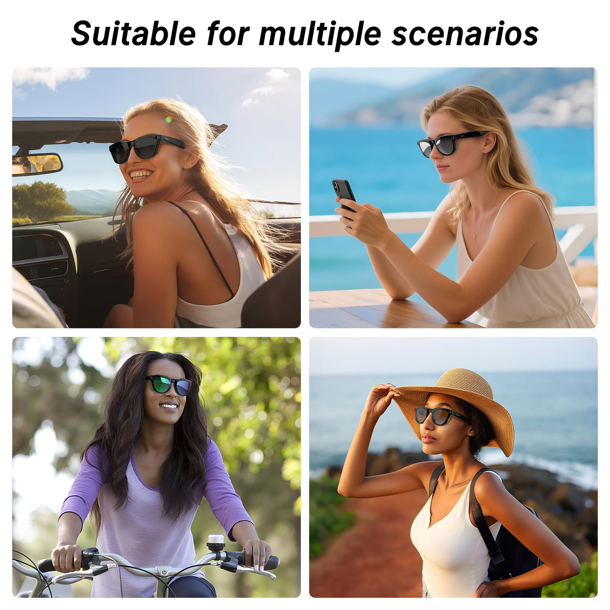 HiBloks Ray-Ban Skyler clip-on for outdoor activities ensures comfortable, glare-free viewing.