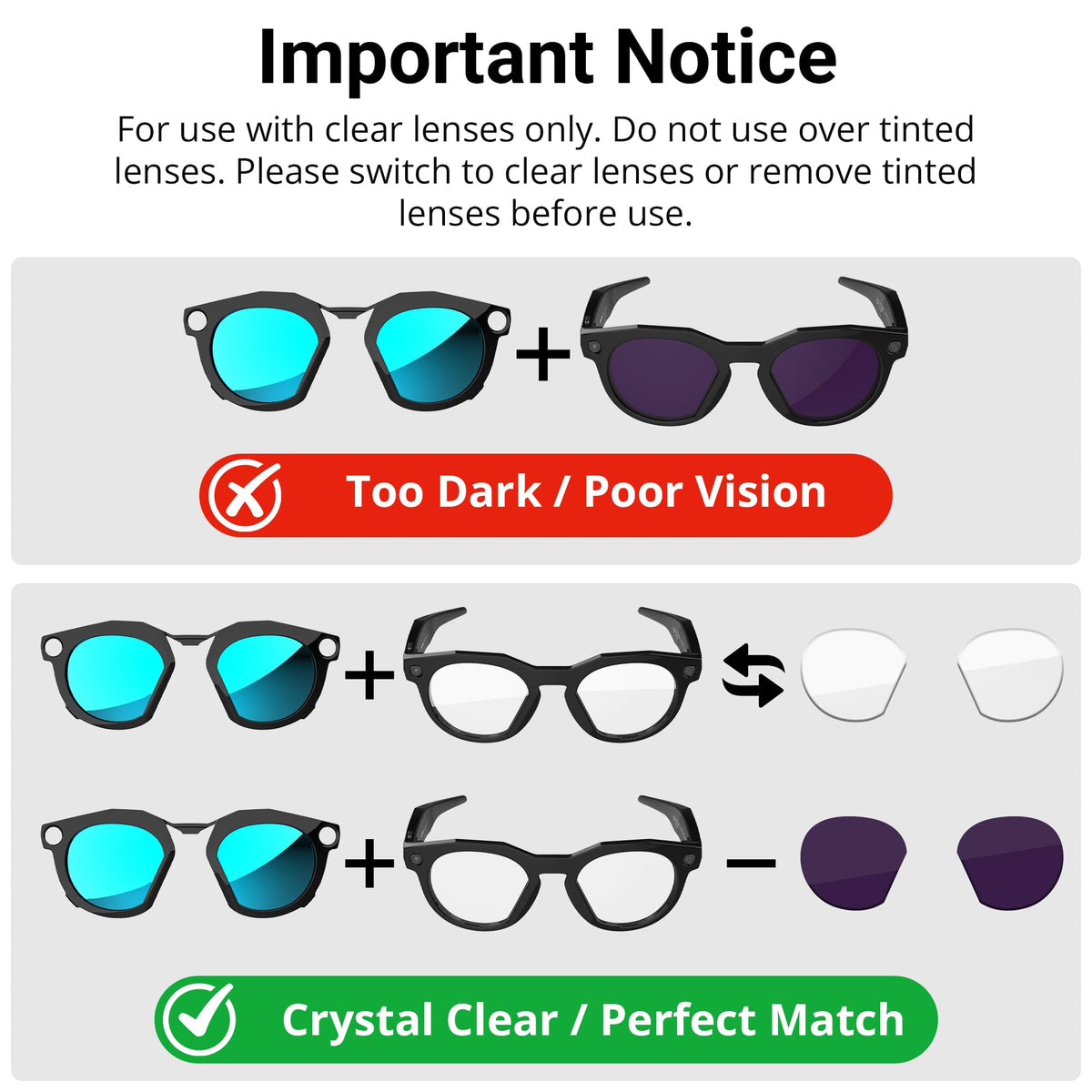 HIBLOKS lifestyle driving scene improving visibility and reducing glare