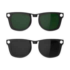 HIBLOKS polarized clip for Ray-Ban Meta Wayfarer RW4006 enhances glare protection