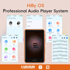 HiBy R1 storage expansion up to 2TB for a vast offline library
