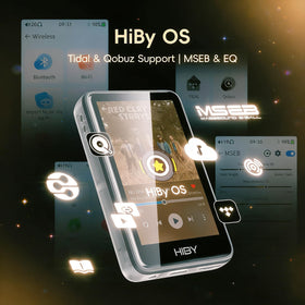 HiBy R1 uses Wi-Fi with HiBy Link for remote control and multi-device syncing
