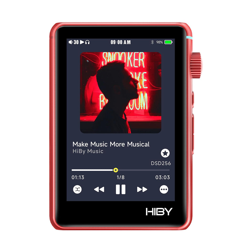 HiBy R3 II dual DAC chips deliver clean, detailed audio.