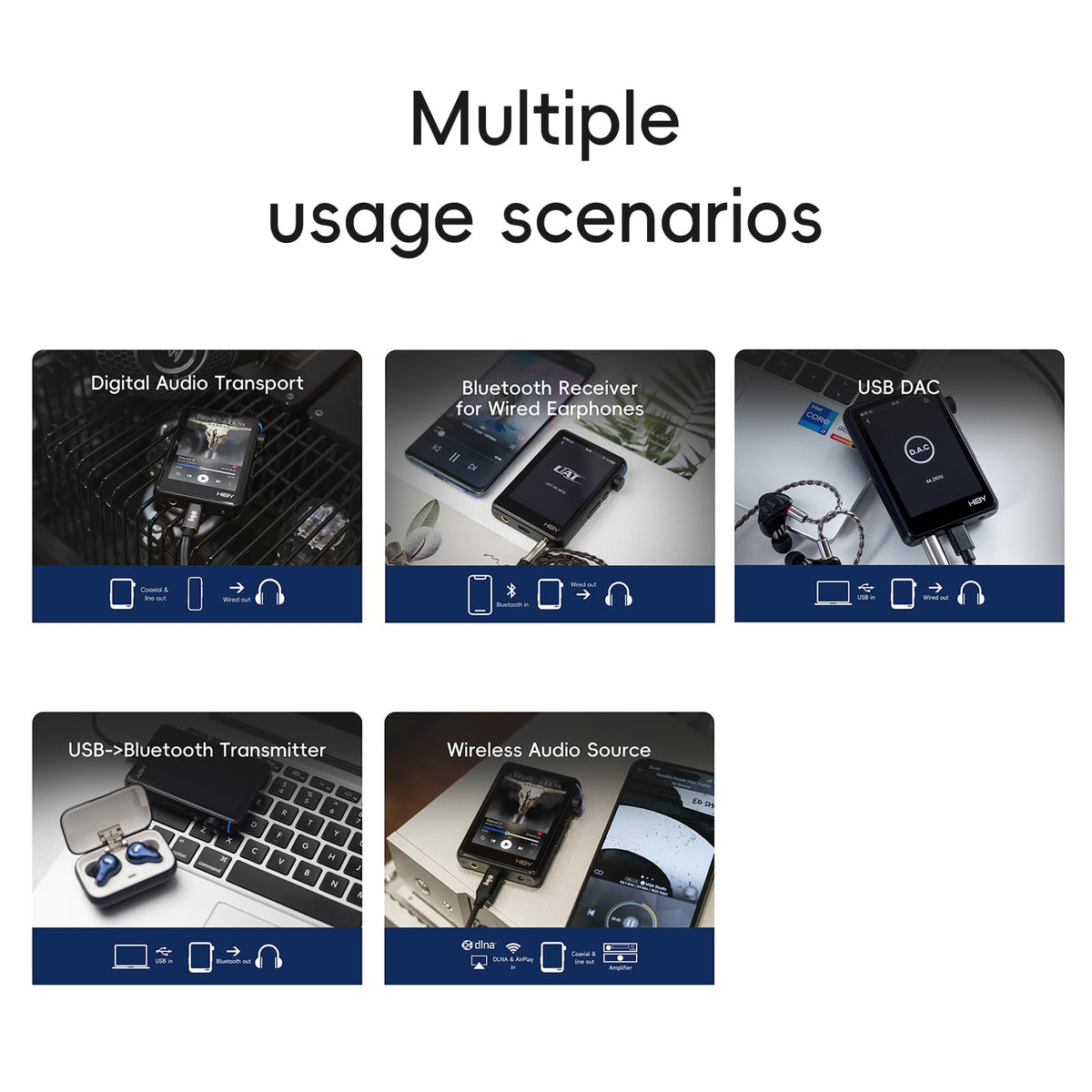 HiBy R3 II microSD up to 2TB expansion