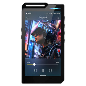 HiBy R4 front view showing compact design for portable listening