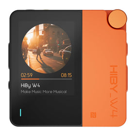 HiBy W4 compact design for portable high‑res audio