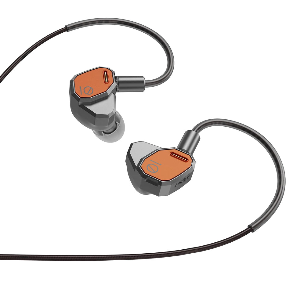 HiBy Yacht10 dynamic 10mm driver delivering detailed highs and controlled bass