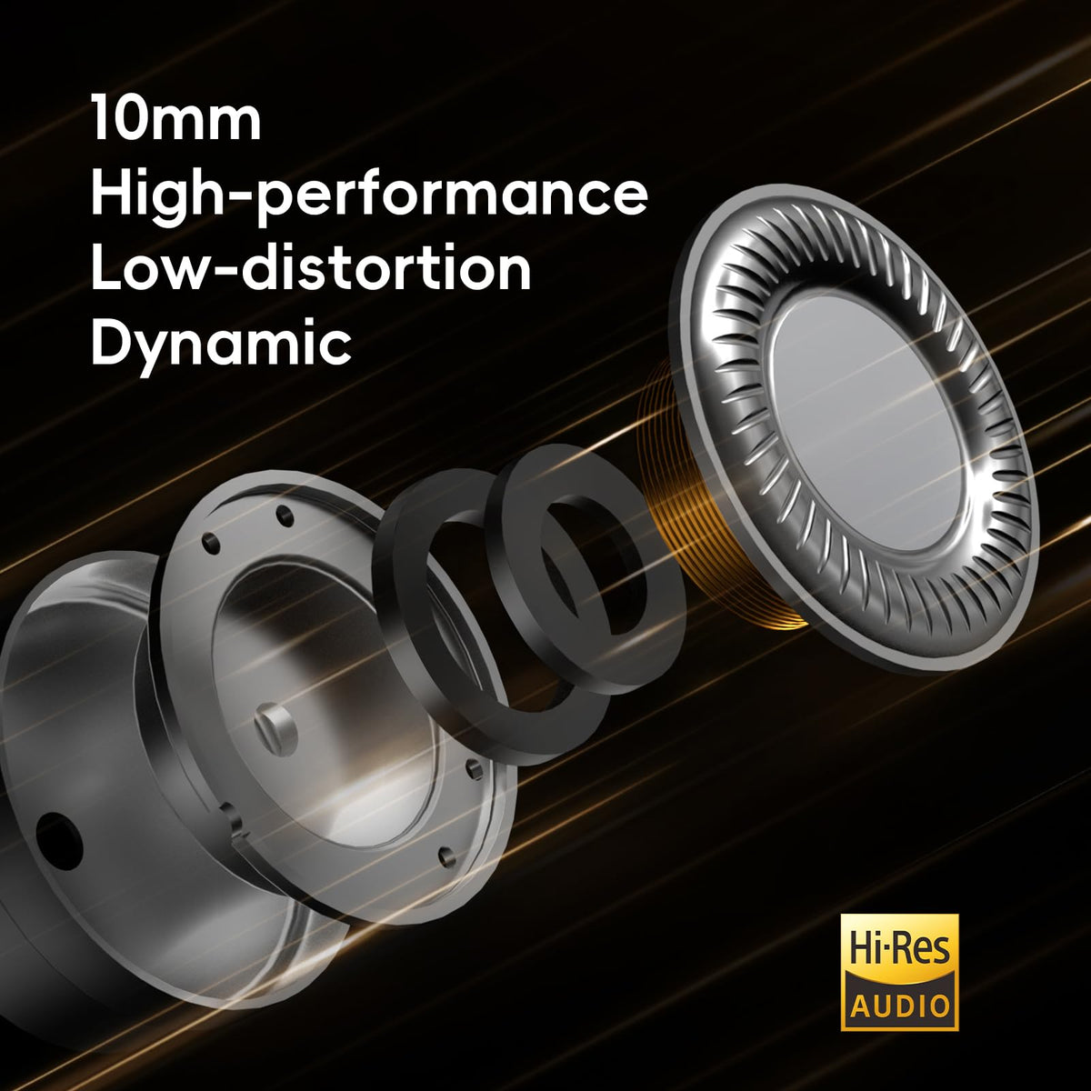 HiBy Yacht10 LSW rear chamber tuned for natural soundstage and dynamics