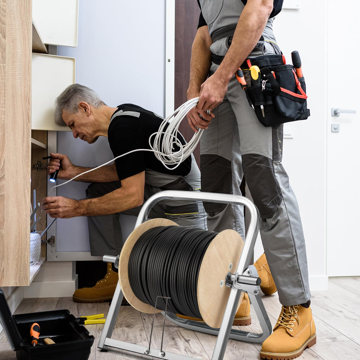 Hicarer folded flat for compact storage and simple transportation convenience