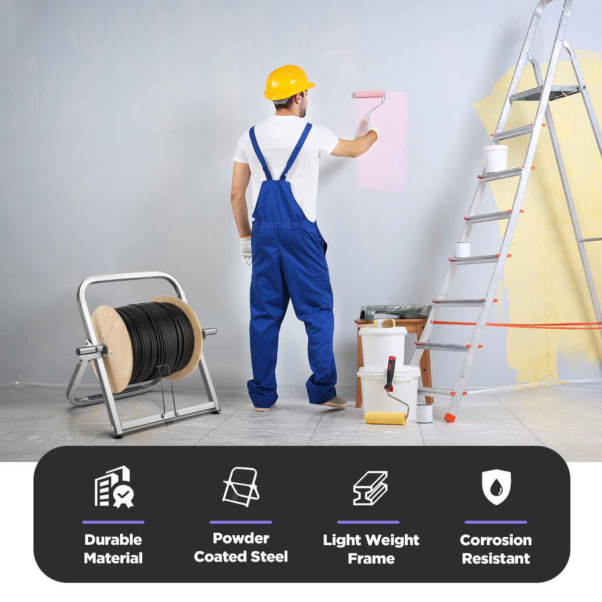Hicarer next to a hand showing size and portability benefits