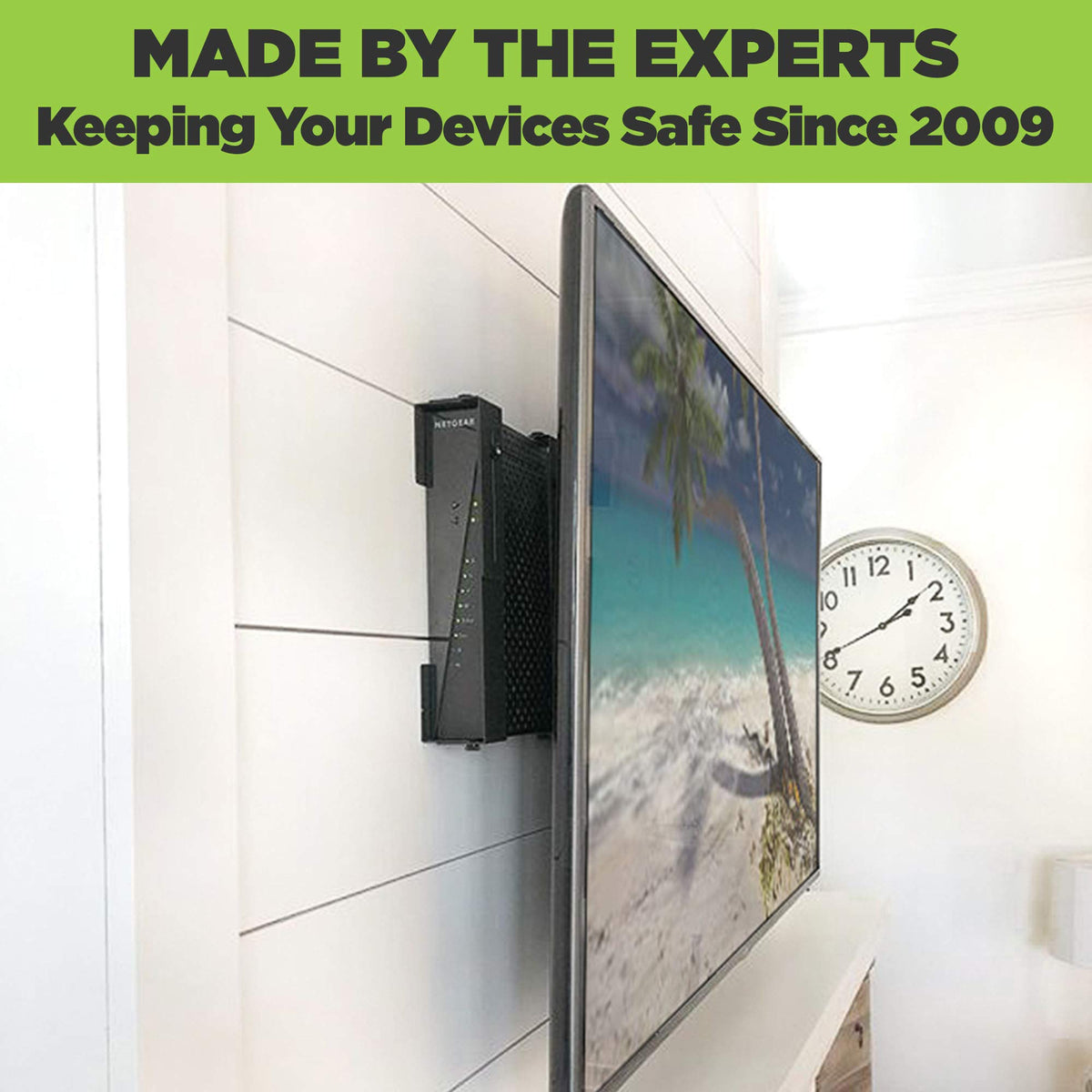 HIDEit powder-coat texture close-up showing durable finish and scratch protection benefit