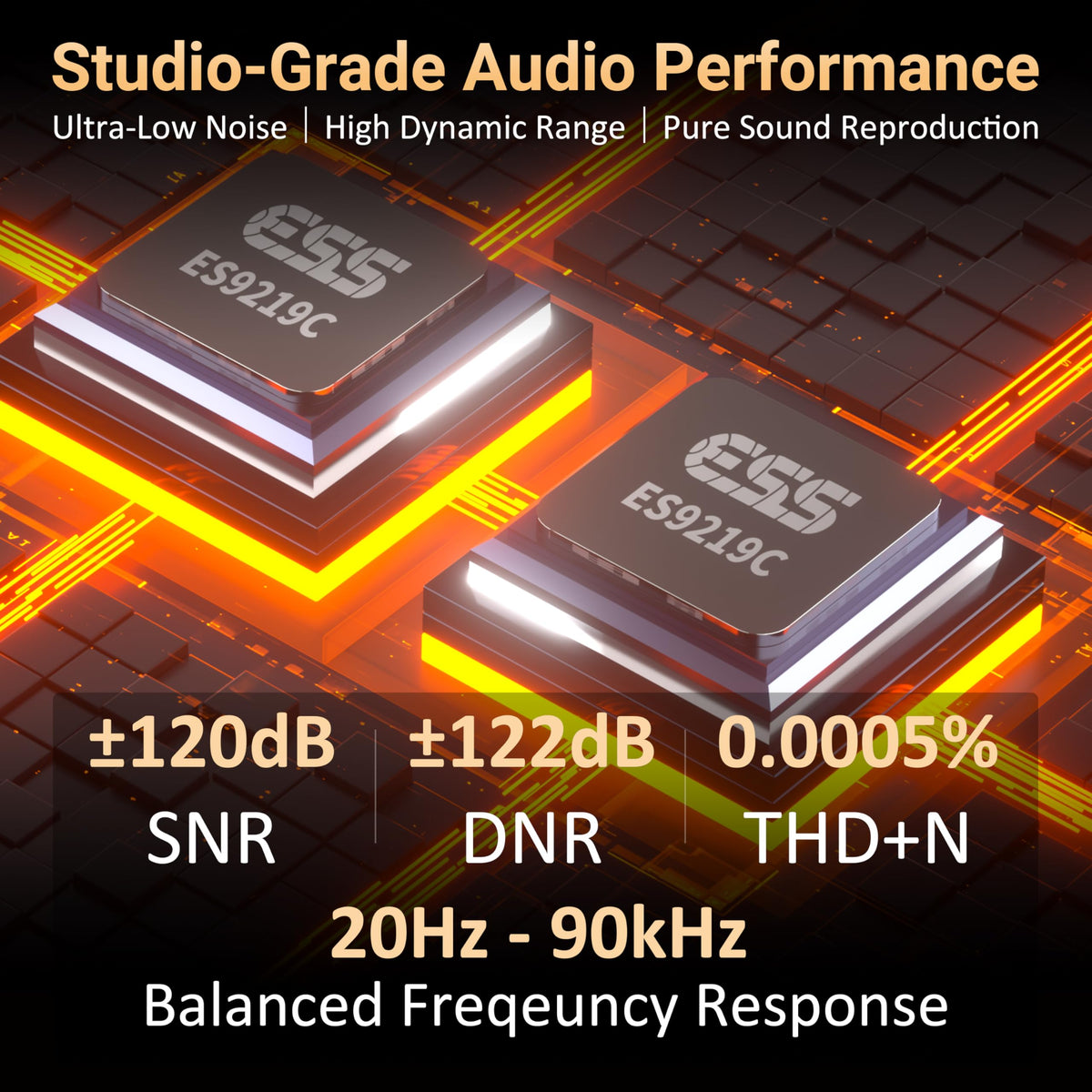 HIDIZS AP80 Pro MAX dual ES9219C DACs for clean, dynamic sound