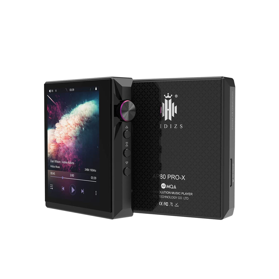 HIDIZS AP80 Pro-X CNC aluminum unibody emphasizes premium build and precise volume control.