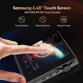 HIDIZS AP80 Pro-X native DSD256 decoding for authentic, bit-perfect file playback.