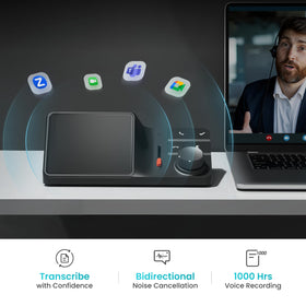 HiDock H1E USB-C ports deliver 5Gbps data transfers for quick file sharing.