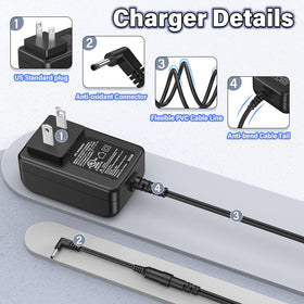 HIENADTOR compact 60W adapter ideal for slim laptops and travel