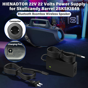 HIENADTOR Skullcandy Barrel 22V long cable for flexible setup