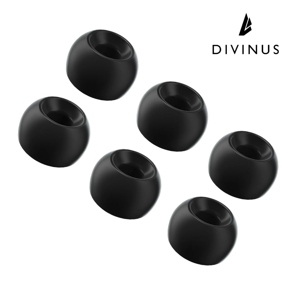 HiFiGo ELOIT Velvet eartips ideal for 4-6mm nozzle use