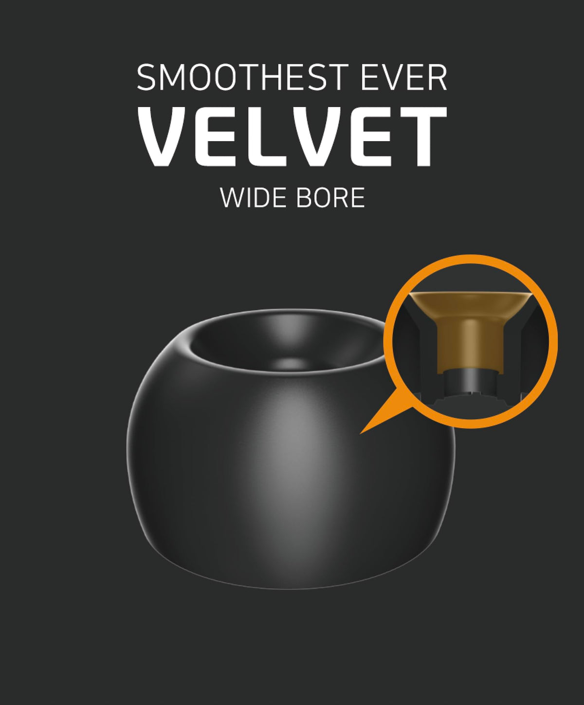HiFiGo ELOIT Velvet eartips matte coating texture resists dust for cleaner listening