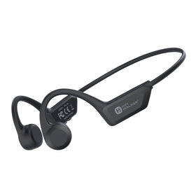 HIFI WALKER bone conduction headphones front view with open-ear design for outdoor awareness