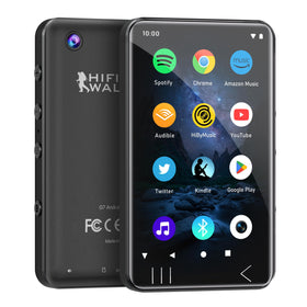 HIFI WALKER G7 front view showing touchscreen and clean design for easy control