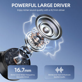 HIFI WALKER stereo sound with enhanced drivers for crisp vocals.
