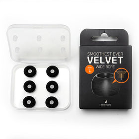 HiFiGo Divinus Velvet Eartips compatible with many IEMs