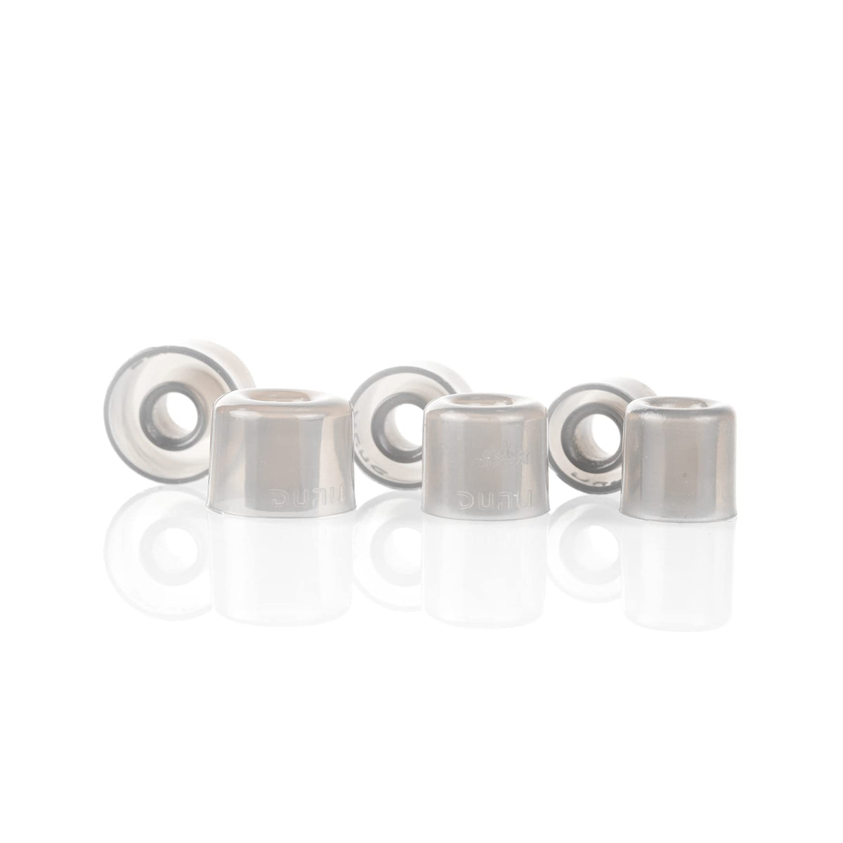 HiFiGo DUNU S&S earbud tips 4.0-6.0 mm nozzle compatibility for Da Vinci and Titan.