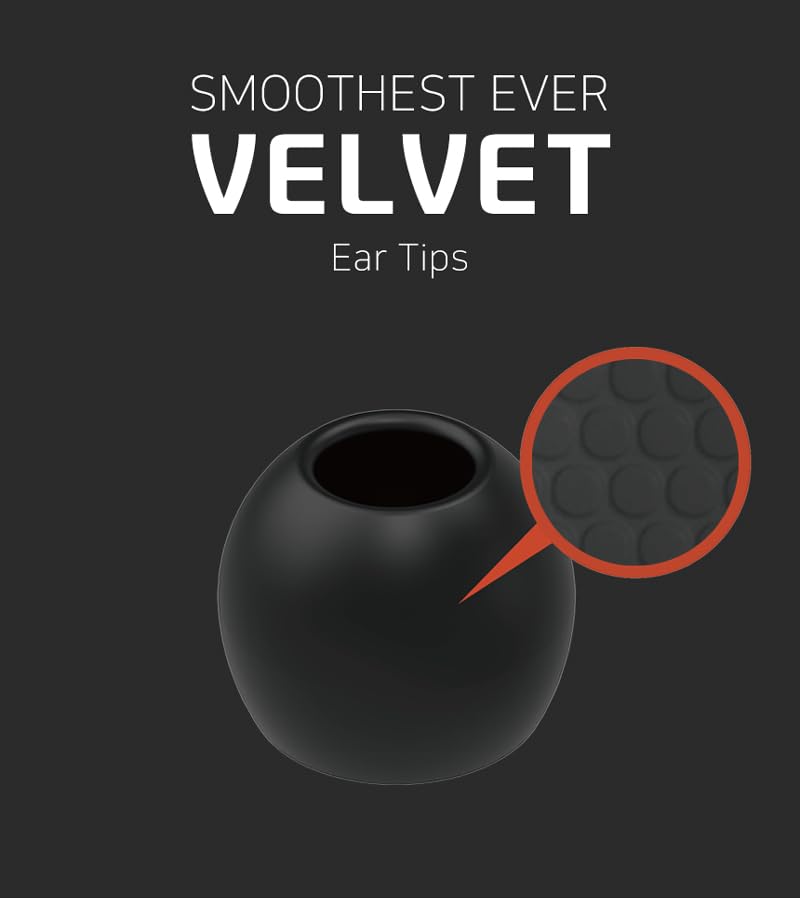 HiFiGo ELOIT velvet ear tips feature deep-fit design for better isolation