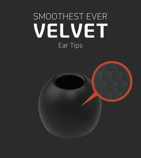 HiFiGo ELOIT velvet ear tips feature deep-fit design for better isolation