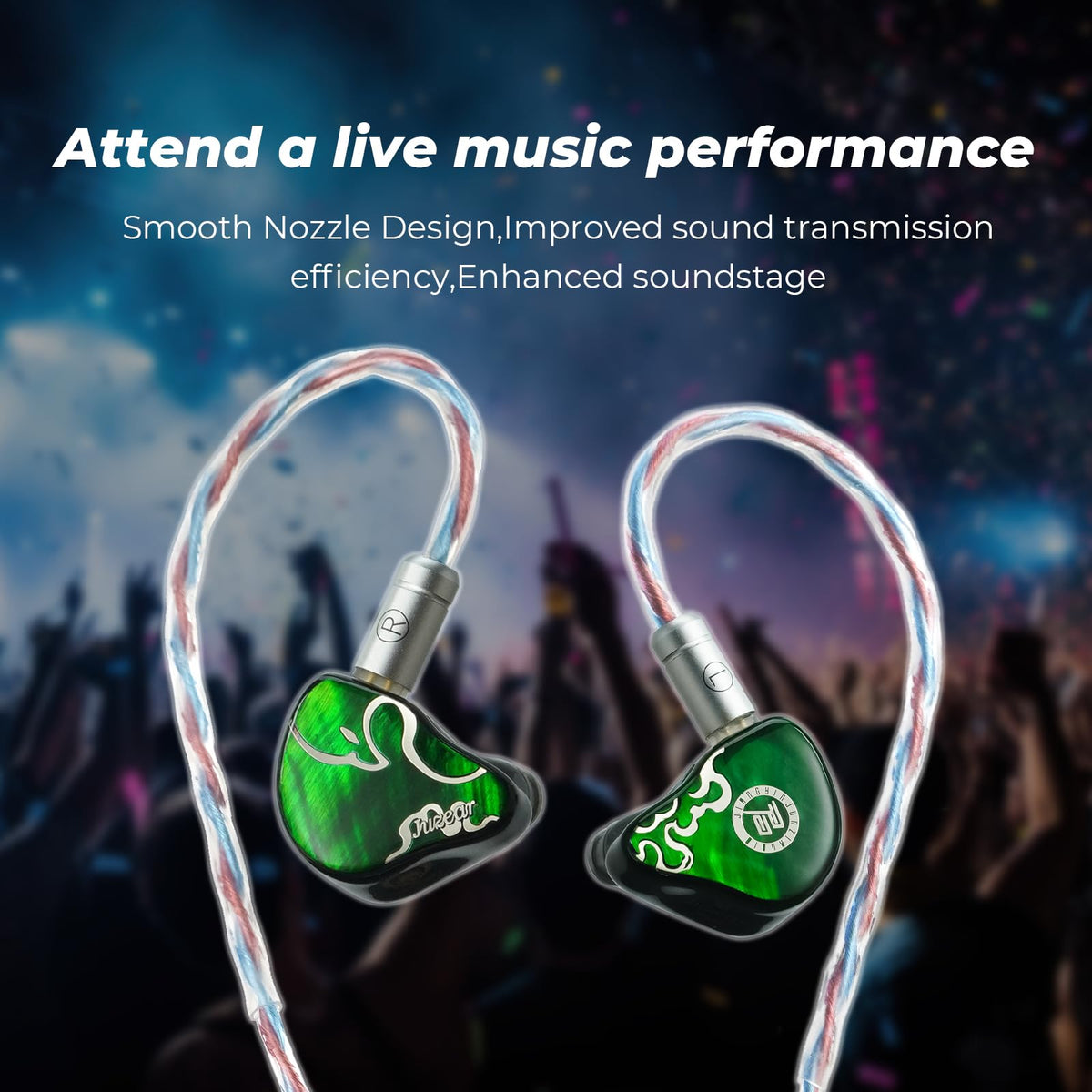 HiFiGo Juzear Defiant triple-path damped duct for clear detail and natural tonality.