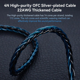 KBEAR ST12 Max 3.5mm plug for wide device compatibility.